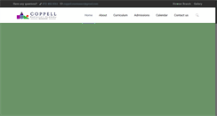 Desktop Screenshot of coppellmontessori.com