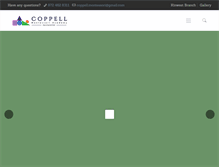 Tablet Screenshot of coppellmontessori.com